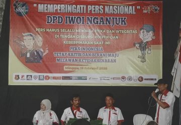 HPN 2026 dan HUT ke-8 IWO -I , DPD Nganjuk Ambil Tema Pers Indonesia Harus Tetap Kritis dan Berani Lawan Hoax
