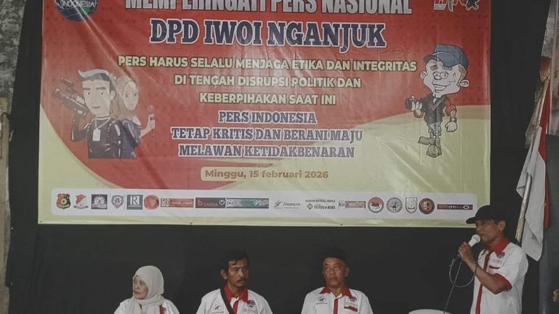 HPN 2026 dan HUT ke-8 IWO -I , DPD Nganjuk Ambil Tema Pers Indonesia Harus Tetap Kritis dan Berani Lawan Hoax