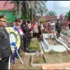 Kapolres Inhil Pimpin Upacara Kedinasan Pemakaman AKP Cardi Edi Haryanto Berlangsung Khidmat di Pekanbaru
