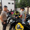 Laga Balap Liar Dibubarkan, Polres Inhil Amankan 14 Motor di Jalan Telaga Biru
