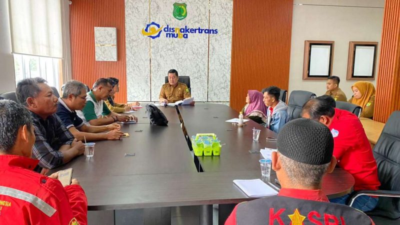 Selesaikan Konflik Industrial, Disnakertrans Muba Tegaskan Komitmen Lewat Mediasi Maraton