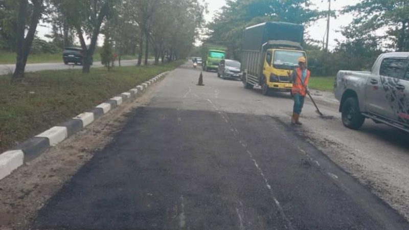 Percepat Mobilitas Warga, Pemprov Riau Tuntaskan Perbaikan 6 Ruas Jalan Protokol di Pekanbaru
