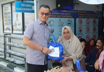 Implementasikan Program Kemenimipas, Lapas Pekanbaru Gelar Bakti Sosial di Bulan Ramadhan
