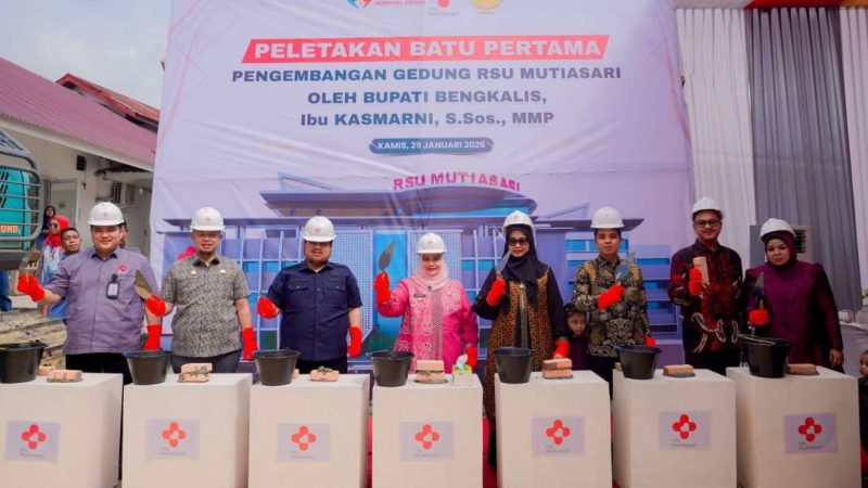 Bupati Bengkalis Resmikan Pembangunan Pengembangan RSU Mutiasari di Mandau