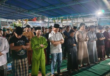 Malam Ketiga Ramadhan, 632 Warga Binaan Lapas Pekanbaru Gelar Tarawih Berjamaah
