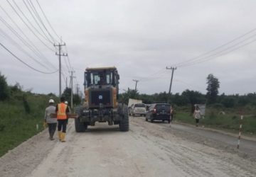 BPJN Riau Percepat Peninggian Jalintim Pelalawan, Targetkan Bebas Banjir di KM 73-83