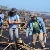 Kawasan Restorasi Mangrove Teluk Pambang Dikunjungi Tim ASEAN-UK GTF