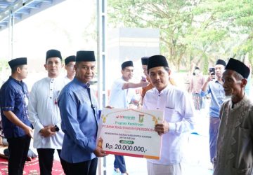 Safari Ramadhan di Desa Karya Bhakti, Bupati Kampar: Ajang Silaturahmi dan Wujud Kepedulian Nyata