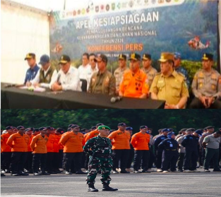 Pimpin Apel Karhutla Nasional di Riau, Menko Polkam Tegaskan Jaga Alam Adalah Tanggung Jawab Kebangsaan