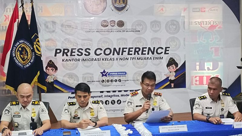 Gunakan Perusahaan Fiktif, Satu Keluarga WNA Yaman di Muara Enim Terancam Deportasi