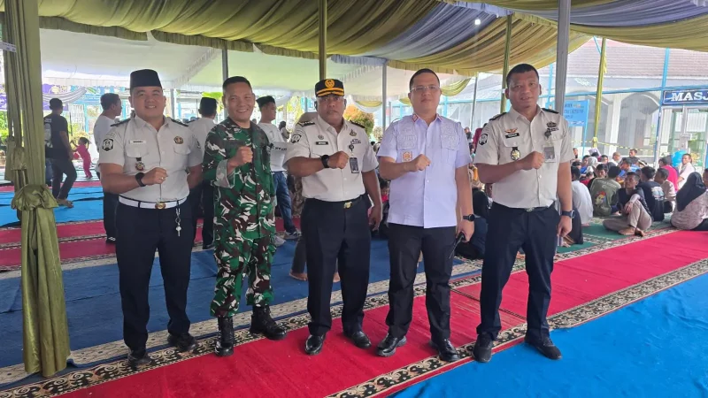 Pastikan Layanan Idul Fitri Sesuai SOP, Kabid WATPAMPATNAL Kanwil Kemenkumham Sumsel Tinjau Lapas Muara Enim