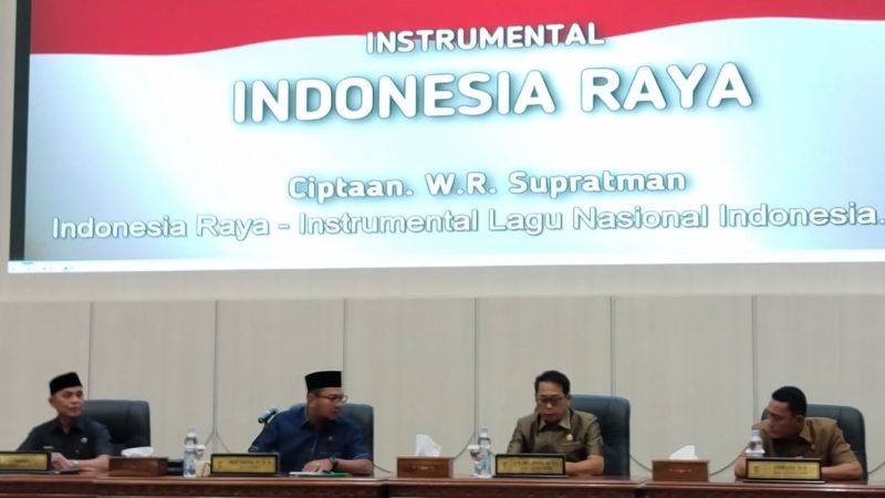 DPRD Inhil Gelar Paripurna Ke-4 tentang LKPJ Tahun 2025, Bupati Herman Sampaikan Raperda Pengelolaan Barang Milik Daerah