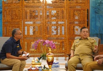 Pastikan Stok Pangan Aman, Plt Gubri SF Hariyanto Terima Kunjungan Bulog Riau-Kepri