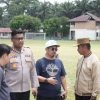 Bupati Kampar Pastikan Kesiapan Peresmian Jembatan Merah Putih Presisi di Desa Gobah