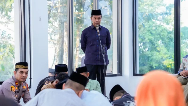 Momen Bersejarah, Bupati Kampar Ikuti Rukyatul Hilal 1 Syawal 1447 H/2026 M di Bangkinang Kota