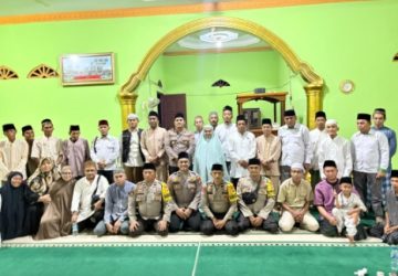 Pererat Silaturahmi Ramadan, Polsek Tempuling Gelar Tarawih Keliling di Desa Harapan Jaya