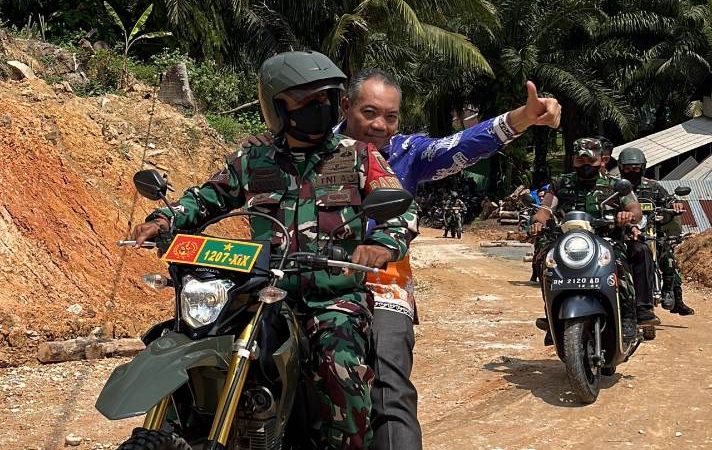 Pj Sekda Pekanbaru dan Tim Wasev Tinjau Capaian TMMD ke-127 di Tenayan Raya