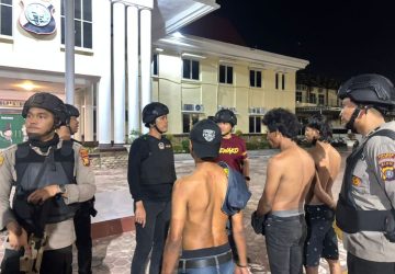 Sikat Premanisme, Tim RAGA Polres Dumai Ciduk 3 Pelaku Pungli di Simpang Melayu