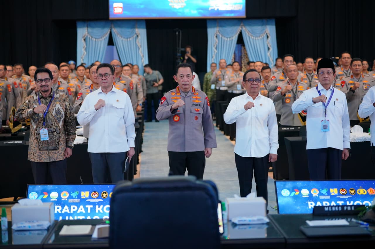 Kapolri Pimpin Rakor Lintas Sektoral: Targetkan Mudik Aman dan Keluarga Bahagia di Operasi Ketupat 2026