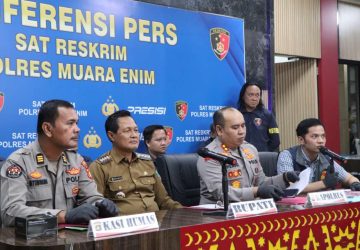Polres Muara Enim Bongkar Sindikat Pencurian Aset Pasar Inpres, 163 Rolling Door dan Puluhan Pintu Toilet Digasak