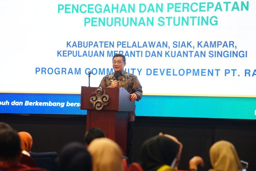 Sekda Riau Dorong Perluasan Praktik Baik PT RAPP dalam Percepatan Penurunan Stunting