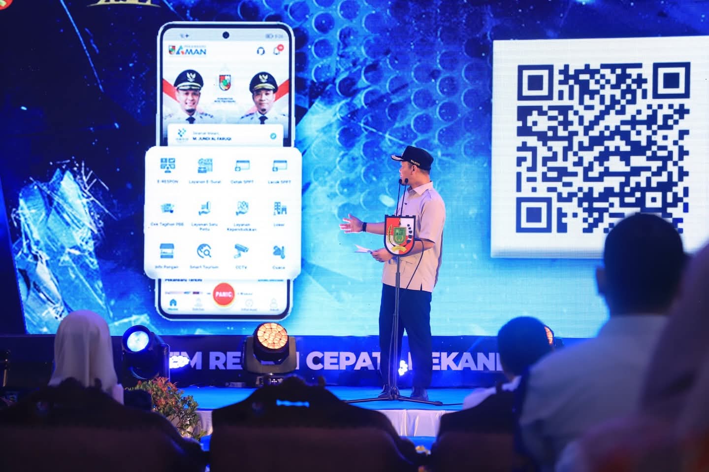 Pekanbaru dalam Genggaman: Wali Kota Agung Nugroho Luncurkan Aplikasi AMAN, Ada Fitur Panic Button hingga Pojok Curhat