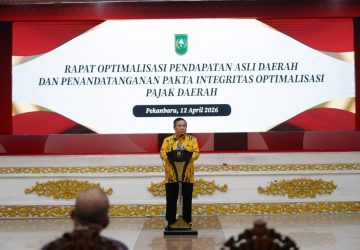 Targetkan PAD Tembus Rp5 Triliun, Plt Gubri SF Hariyanto Tekan Sinergi Lintas Sektor untuk Kemandirian Fiskal