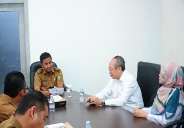 Sinergi Perkuat Data, Bupati Kampar Ahmad Yuzar Terima Audiensi Kepala BPS Riau