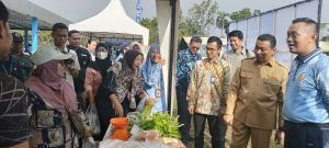 HUT ke-80 TNI AU, Pemko Pekanbaru dan Lanud Roesmin Nurjadin Gelar Pangan Murah