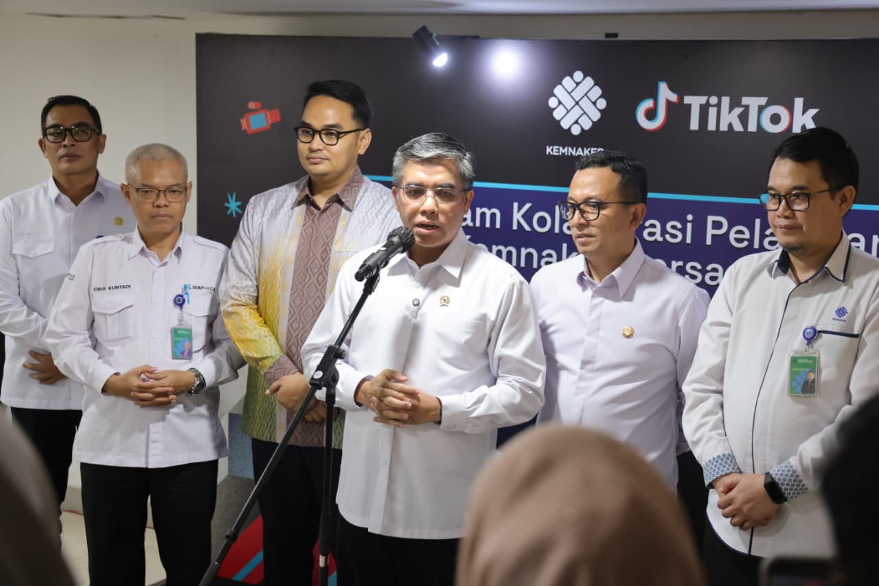 Gandeng TikTok, Menaker Yassierli Targetkan 100.000 Talenta Digital Baru Setahun