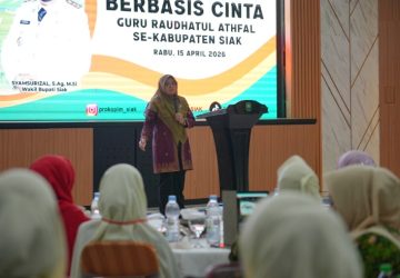 Bupati Siak Afni Zulkifli: Pendidikan RA Harus Berlandaskan Kasih Sayang, Bukan Ketakutan