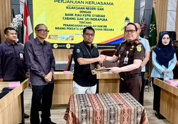 Sinergi Jaga Aset Negara, BRK Syariah Siak Gandeng Kejari Perkuat Pendampingan Hukum
