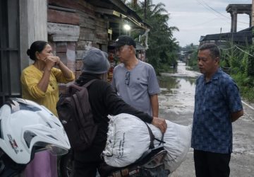 Respons Cepat Keluhan Warga, Dinas PUPR Rohil Tinjau Titik Banjir Lumpur Pasang di Bagan Punak Pesisir
