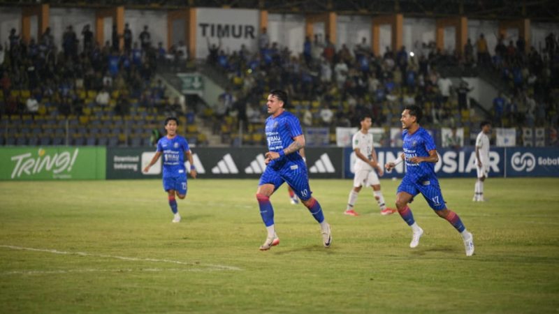 Dramatis di Menit Akhir, PSPS Pekanbaru Bungkam Sumsel United 2-0 di Stadion Kaharuddin Nasution