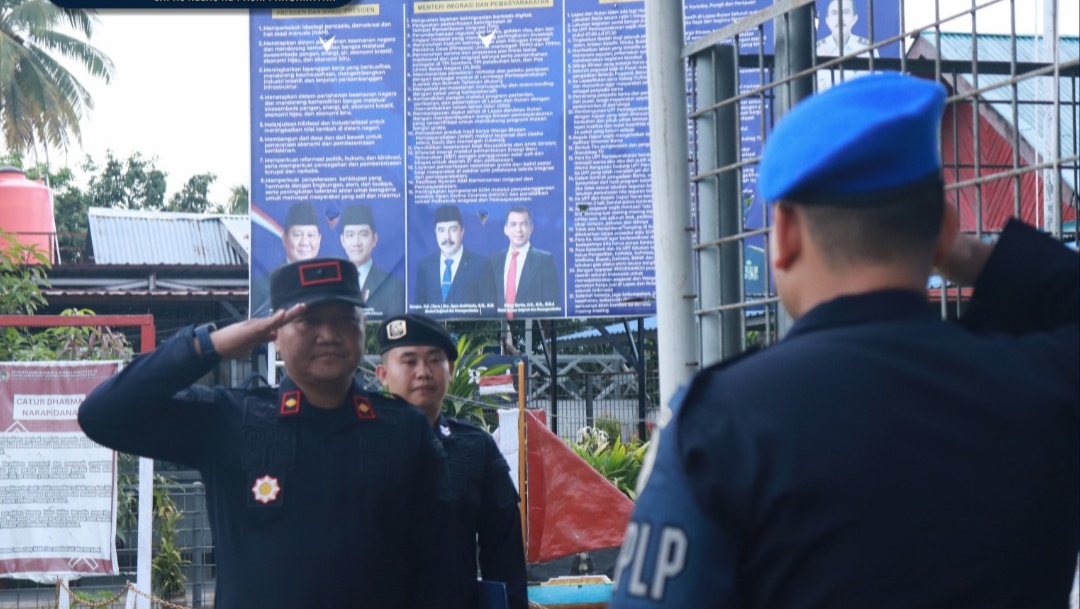 Lapas Pasir Pengaraian Gelar Apel Ikrar Bebas Narkoba dan HP, Tekankan Komitmen Bersama Warga Binaan