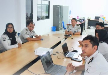 Dukung Transformasi SDM, Kanwil Ditjenpas Riau Hadiri Pelantikan Pejabat Poltek Imipas Secara Virtual