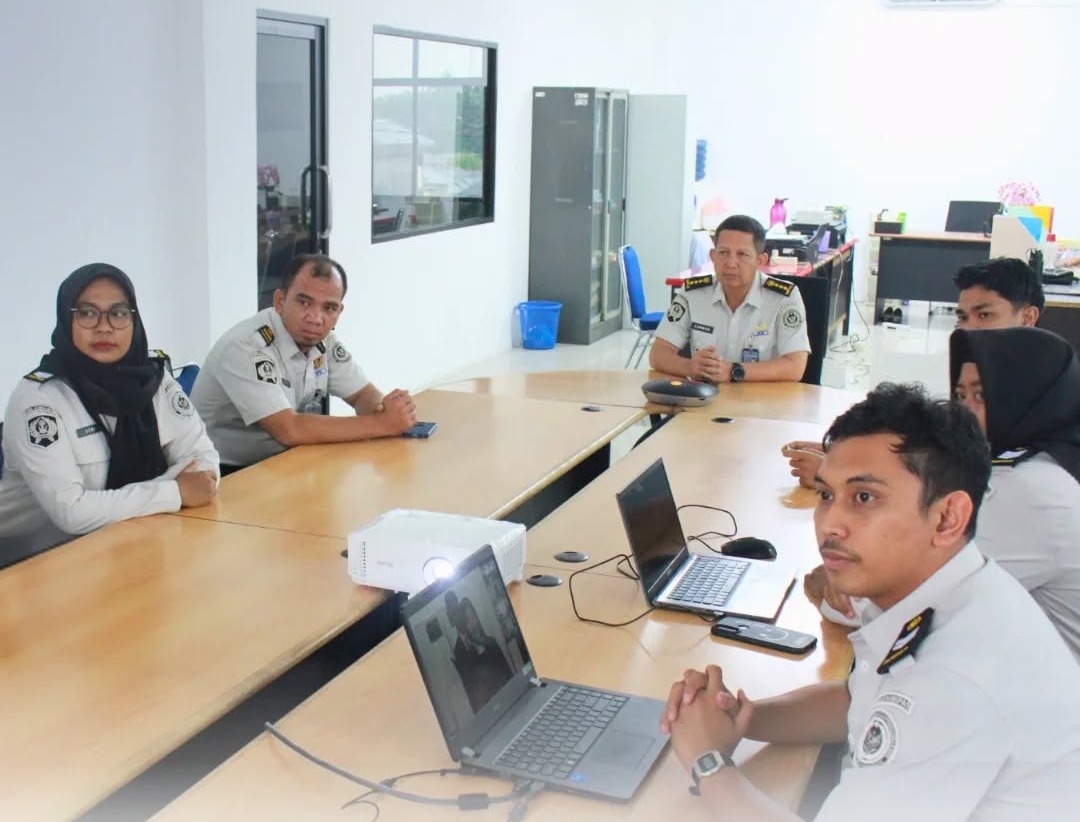 Dukung Transformasi SDM, Kanwil Ditjenpas Riau Hadiri Pelantikan Pejabat Poltek Imipas Secara Virtual