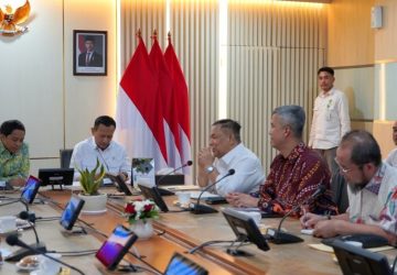 Plt Gubri SF Hariyanto Audiensi dengan Menhut Raja Juli Antoni, Bahas Solusi TNTN hingga Jalan Dumai-Sinaboi