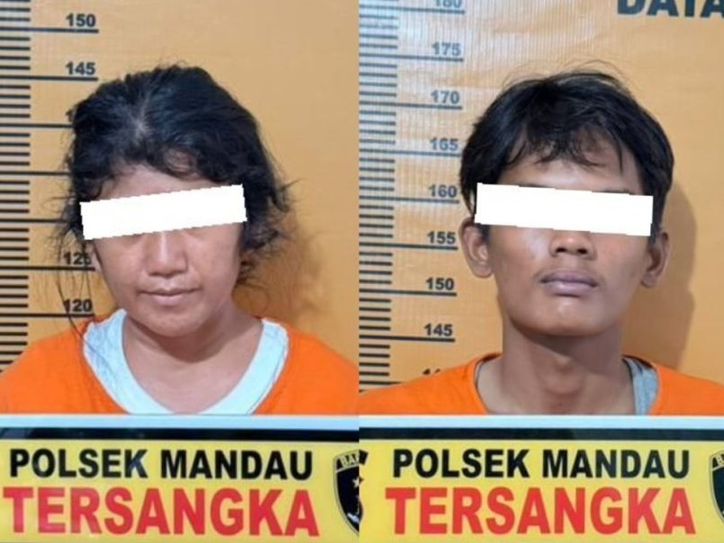 Bukannya Kompak Bangun Rumah Tangga, Pasutri di Mandau Malah Kompak Bobol Kotak Amal Masjid