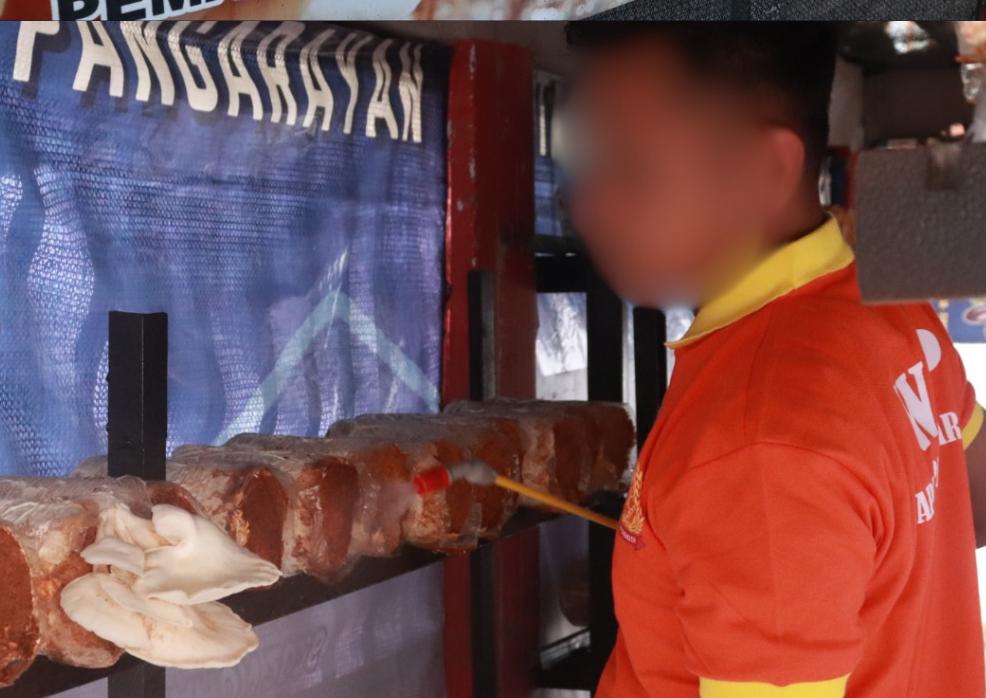 Lapas Pasir Pengaraian Cetak Wirausaha Baru Lewat Budidaya Jamur Tiram