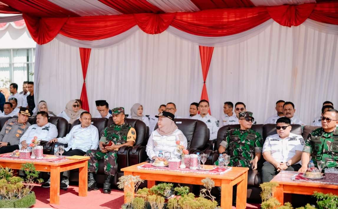 Ketua DPRD Bengkalis Septian Nugraha Apresiasi Pembukaan TMMD ke-128 di Pinggir