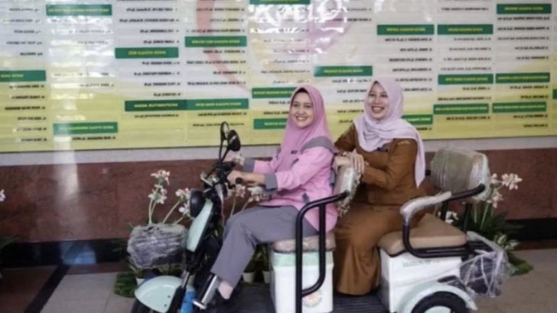 RSUD Arifin Achmad Hadirkan Motor Listrik Gratis, Permudah Mobilitas Antar Pasien