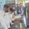 Sidak Tes Urine di Desa Jangkang, Polres Bengkalis Amankan Oknum Linmas dan Pengedar