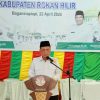 CJH Rohil, Bupati H. Bistamam Lepas Keberangkatan Haji Rombongan Guru PGRI