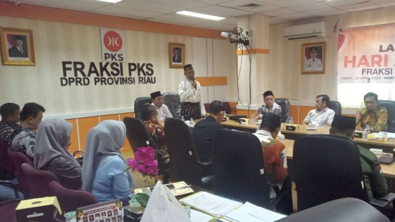Dekatkan Diri dengan Rakyat, Fraksi PKS DPRD Riau Luncurkan Program ‘Hari Aspirasi’ Setiap Kamis
