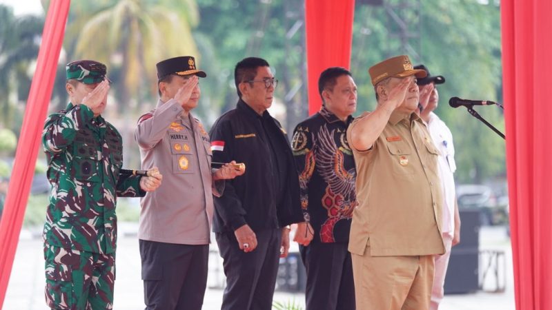 Plt Gubri SF Hariyanto Pimpin Apel Satgas Anti-Narkoba, Instruksikan Penindakan Tegas Tanpa Kompromi