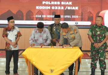 Perkuat Sinergi Lintas Lembaga, Pemkab Siak Komitmen Wujudkan Pesta Demokrasi yang Kondusif