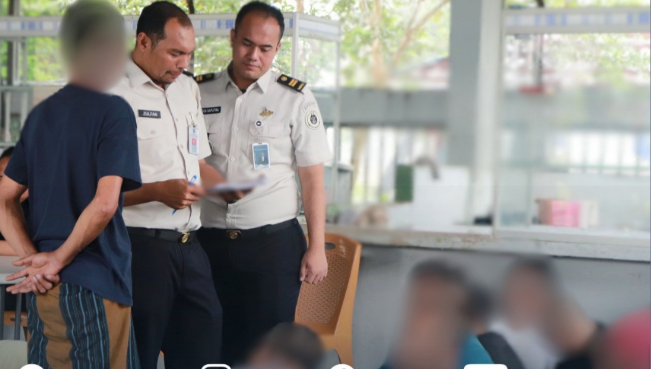 Pastikan Hak WBP Terpenuhi, Lapas Pasir Pangarayan Gelar Layanan Pemantauan Pengurusan Integrasi