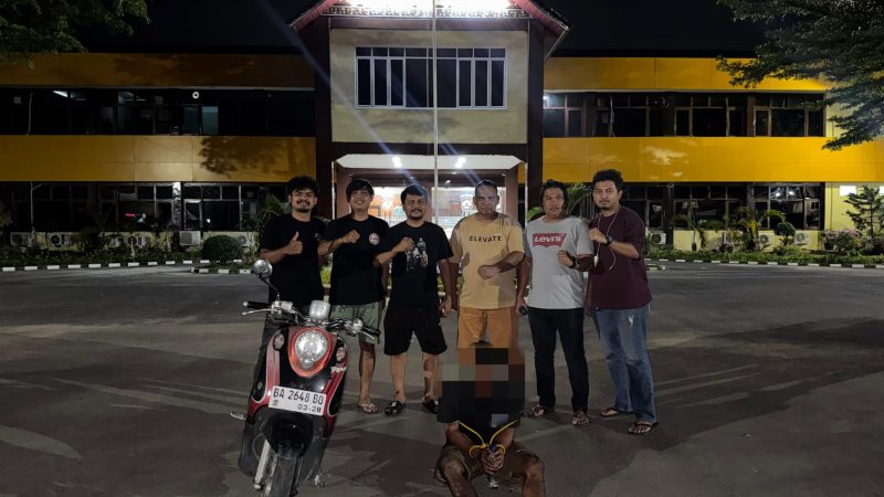 Residivis Curanmor Tertangkap Masa, Tim 1 Klewang Satreskrim Polresta Padang Amankan Pelaku