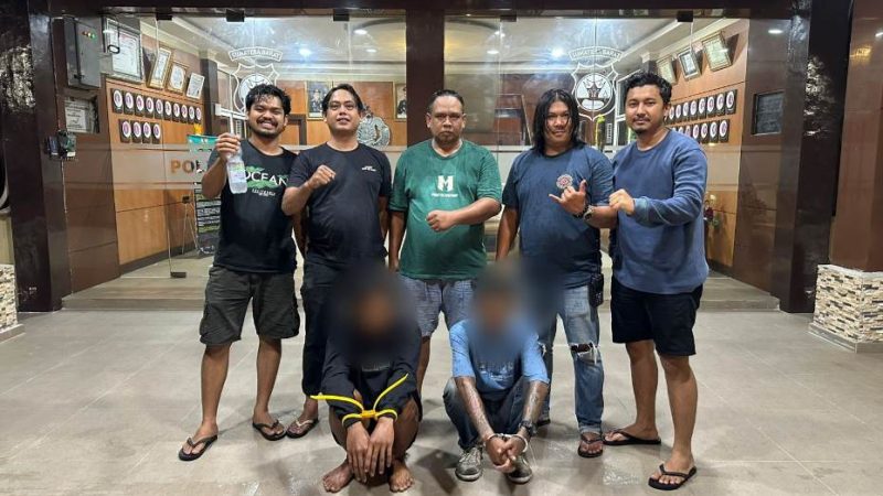 Curi Kabel Tower Senilai Belasan Juta, Dua Pemuda di Padang Tak Berkutik Ditangkap Polisi